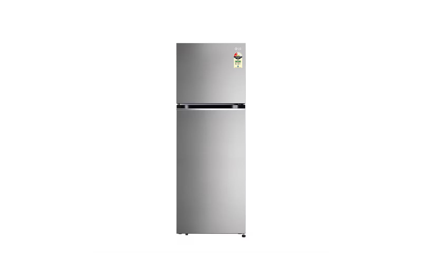 LG GLT3426SNPZ 343L 2 Star Frost Free Double Door Refrigerator (Smart Inverter Compressor, Convertible Freezer, Multi Air Flow, Shiny Steel) Mahajan Electronics Online