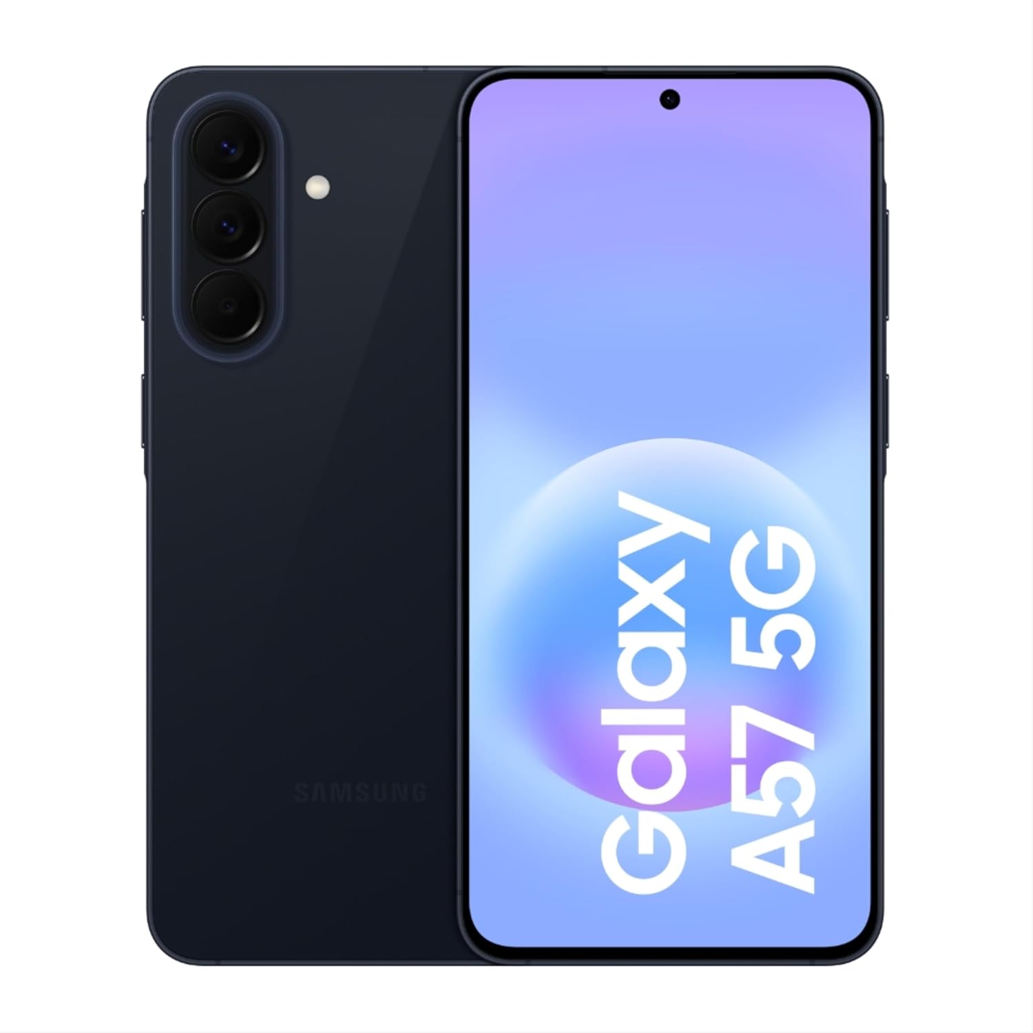 Samsung Galaxy A57 5G (Awesome Navy, 12GB RAM, 256GB Storage), Agentic AI, Triple Camera with Nightography Video, 2 Days Battery Life, 6 Gen OS Upgrades, IP68, 6.9mm Sleek, with No Cost EMI Mahajan Electronics Online