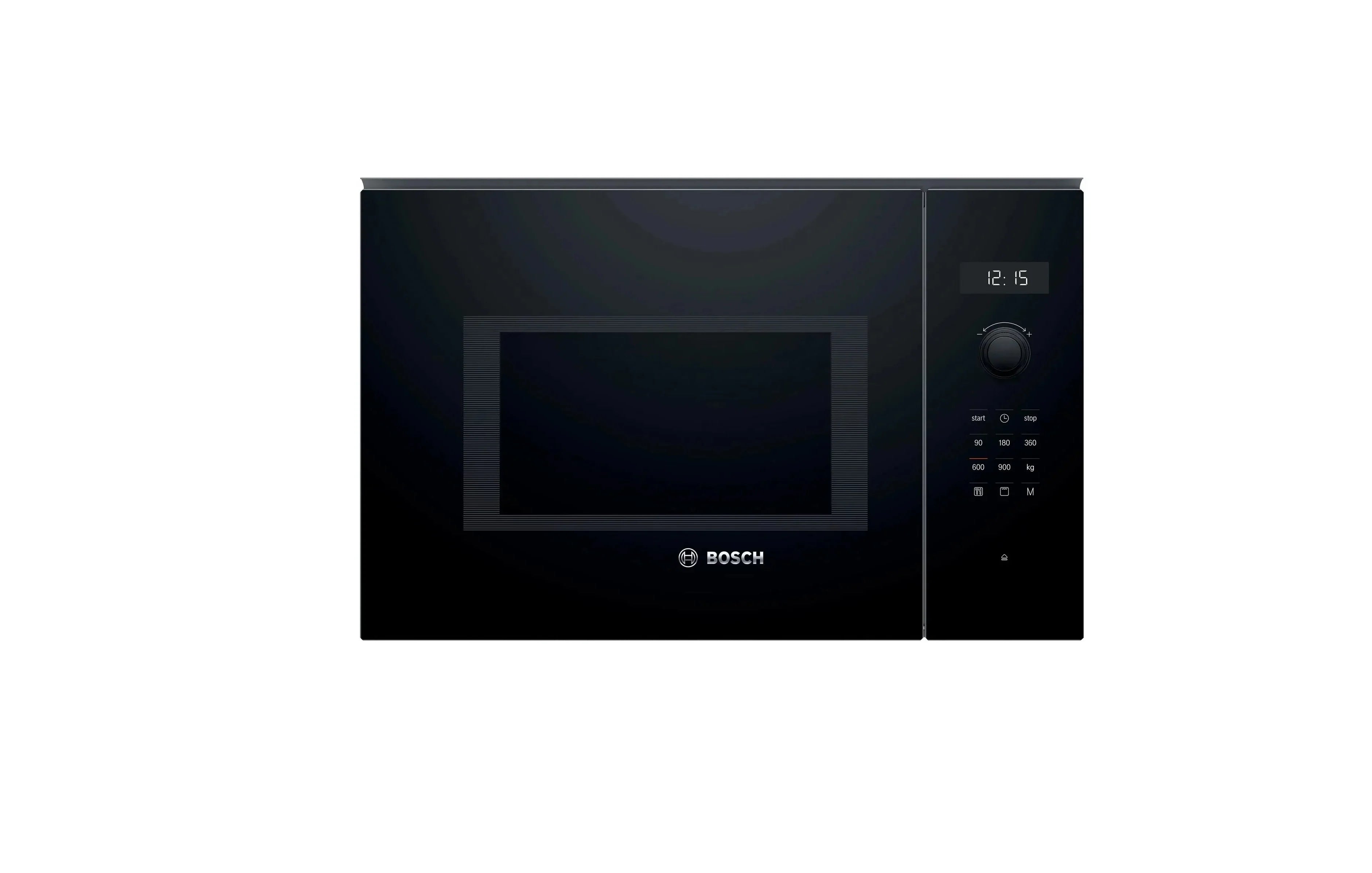 Bosch BEL554MB2I 25 Litre Series 6 Built-In Microwave Oven (Black, Stainless Steel Cavity) Bosch