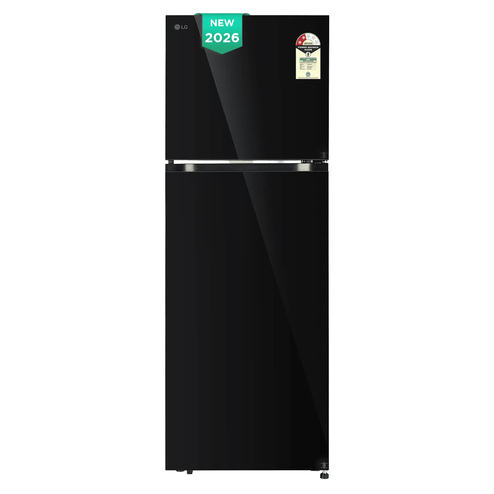 LG GLT3426SNBM 343 Litres 2 Star Frost Free Double Door Convertible Refrigerator with Smart Inverter Compressor ( Black Mirror) (2026 Model) Mahajan Electronics Online