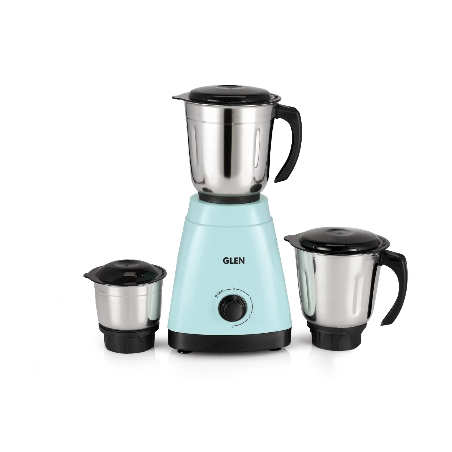 Glen SA4024JAR3 Mixer Grinder 650W with 3 Stainless Steel Liquidiser, Grinder and Chutney Jars Mahajan Electronics Online