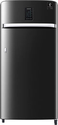Samsung 184L 3 Star Digi-Touch Cool Digital Inverter Direct-Cool Single Door Refrigerator Curd Maestro (RR21C2J23BX/HL,Luxe Black) - Mahajan Electronics Online