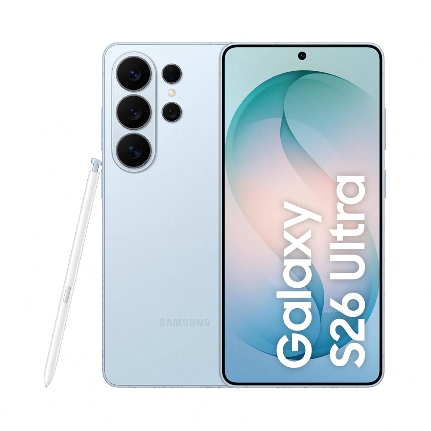 Samsung Galaxy S26 Ultra 5G (Sky Blue, 12GB RAM, 256GB Storage) with Built-in Privacy Display, AI Phone, Photo Assist, Creative Studio, 200MP Camera, 5000mAh Battery and Snapdragon 8 Elite Gen 5 Mahajan Electronics Online