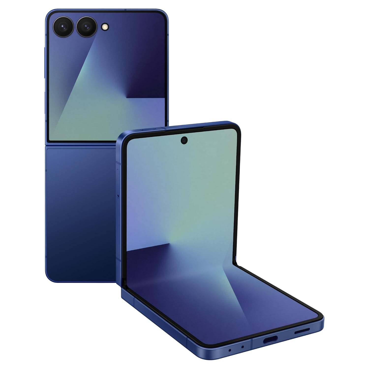 Samsung Galaxy Z Flip7 5G Smartphone with Galaxy AI (Blue Shadow, 12GB RAM, 512GB Storage), Ultra Sleek Design with 50MP High-Resolution Camera, Exynos 2500, Google Gemini Mahajan Electronics Online