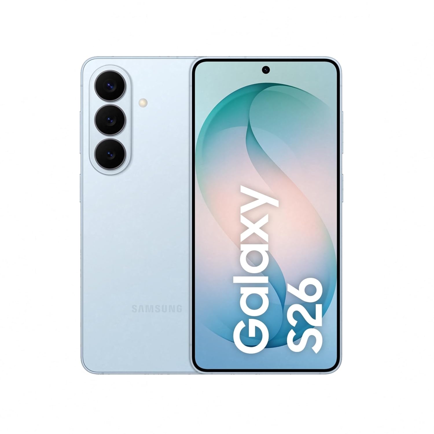 Samsung Galaxy S26 5G (Sky Blue, 12GB RAM, 512GB Storage), AI Phone, Photo Assist, Creative Studio, 50MP Camera, and 4300mAh Battery Mahajan Electronics Online