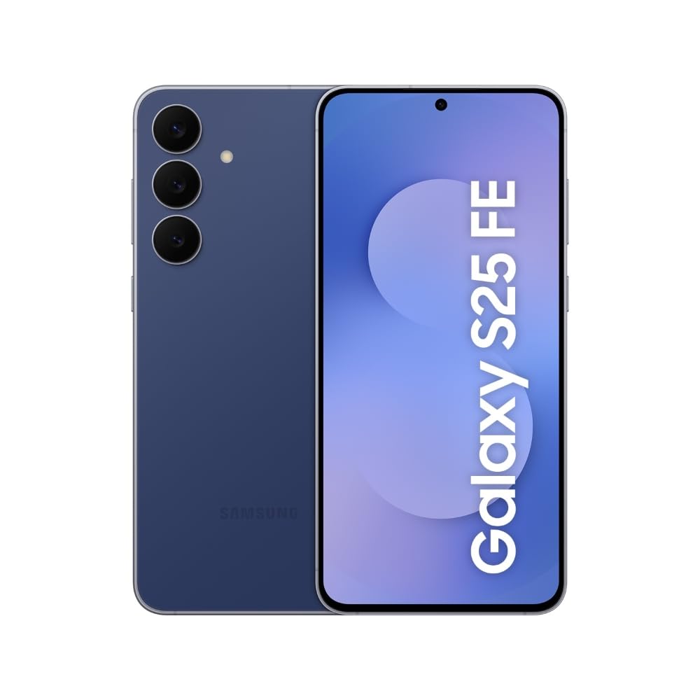 Samsung Galaxy S25 FE 5G Smartphone with Galaxy AI (Navy, 8GB RAM, 256GB Storage), 12MP Front Camera, ProVisual Engine, Long Battery Life Mahajan Electronics Online