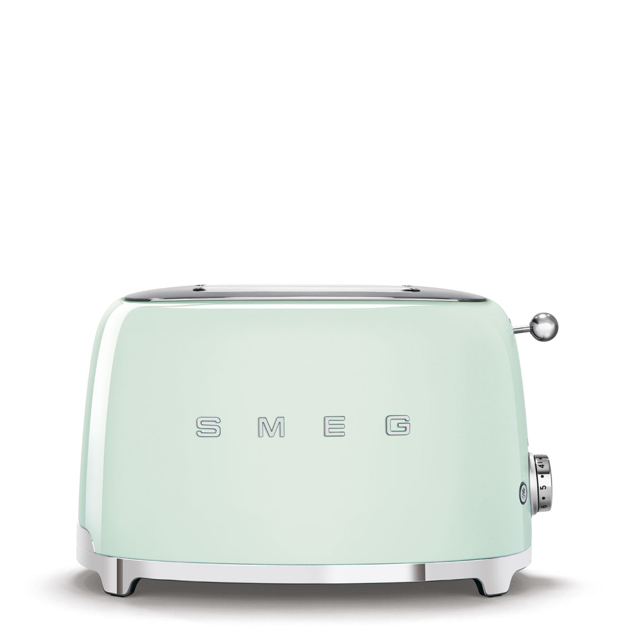 SMEG  TSF01PGEU 2 slice Toaster Pastel Green, Glossy 50's Style Aesthetic Mahajan Electronics Online
