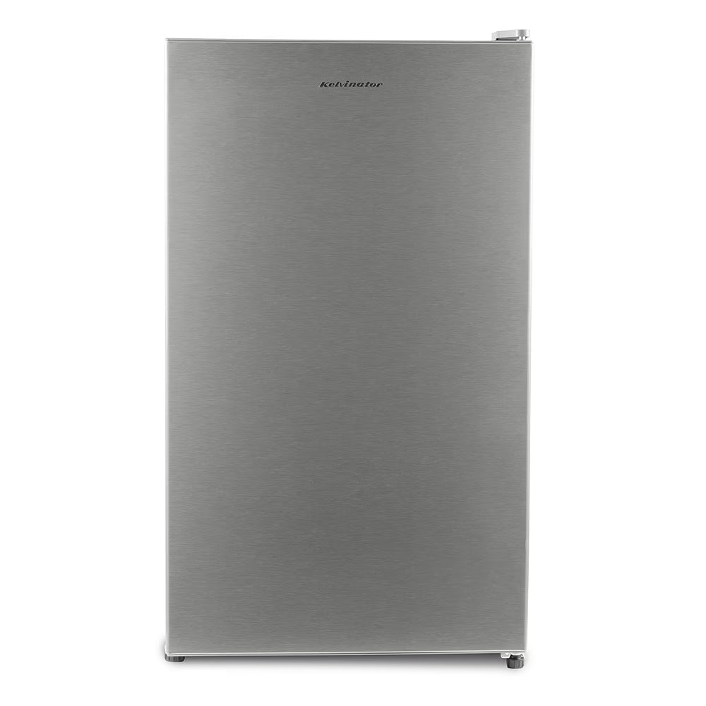 Kelvinator KRC-F100RBPSGS 95L 2 Star Direct Cool Single Door Refrigerator | Inox Grey | Compact Design | Energy Efficient Mahajan Electronics Online