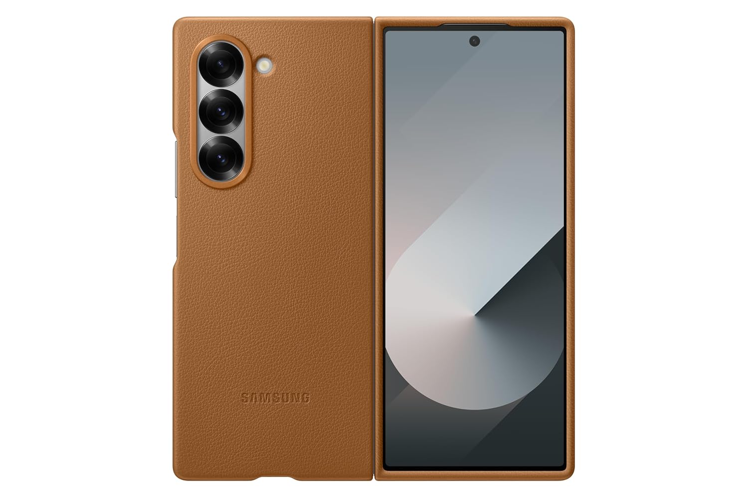 Samsung Galaxy Z Fold6 Kindsuit Case, Brown Mahajan Electronics Online