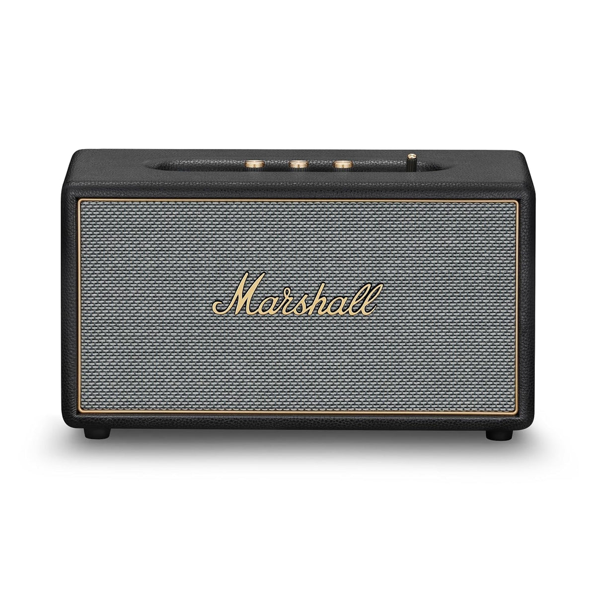 Marshall Stanmore IV Wired Connectivity Home Speaker with Bluetooth 5.3 with Auracast & RCA or 3.5mm Input - Black Marshall