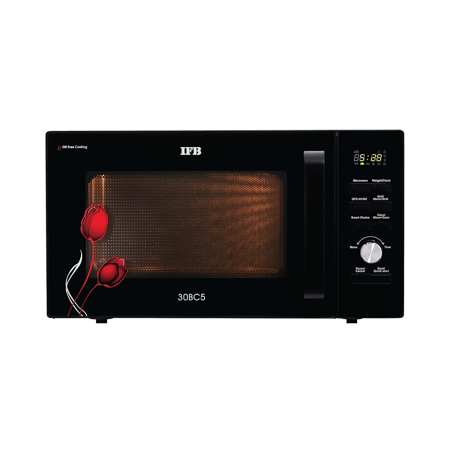 IFB 30BC5 30 Litre Convection Microwave Oven | Oil-Free Cooking | Steam Clean | 22 Auto Cook Menus | Black | Buy Online at Mahajan Electronics