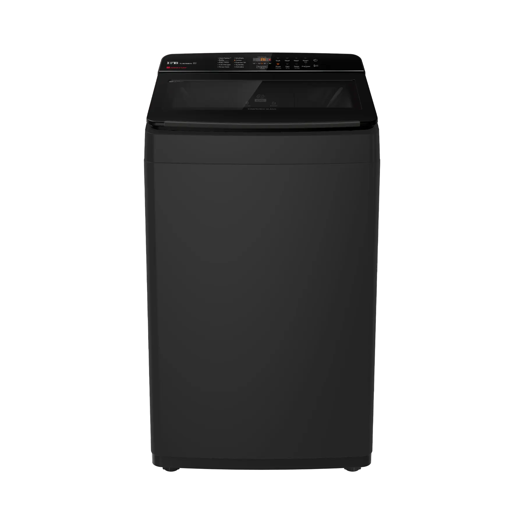 IFB TL801MB1S 8 Kg Fully Automatic Top Load Washing Machine with Warm Soak | Power Steam | AI Technology | Triadic Pulsator , Mid Night Black) Mahajan Electronics online