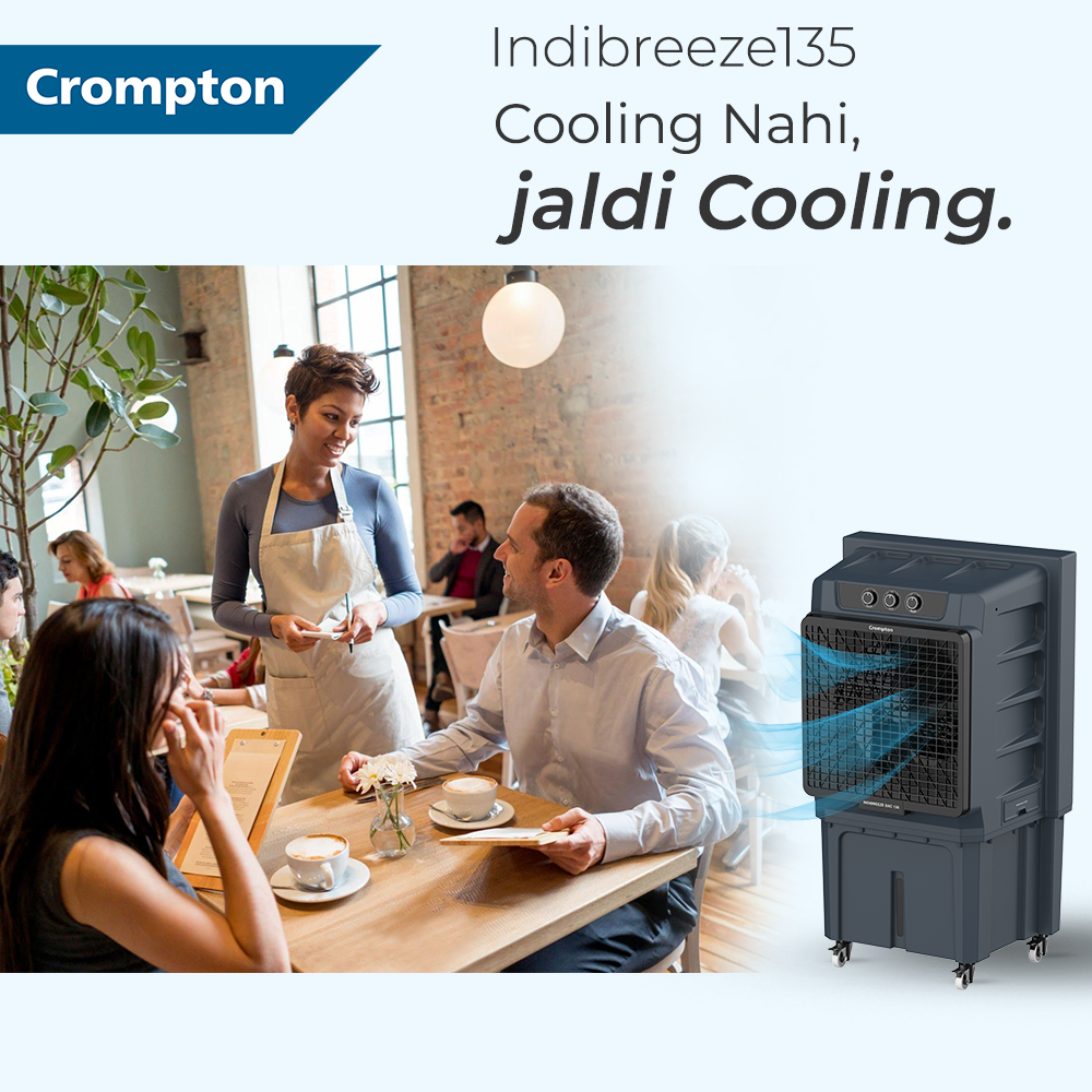 Crompton ACGC-IBDAC135 Industrial Air Cooler 135 Liter Mahajan Electronics Online