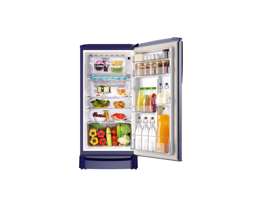 Godrej RD ERIOPLS 205A THF LF BL 180 L 1 Star Direct Cool Turbo Cooling Technology With Upto 24 Days farm Freshness Single Door Refrigerator Leafy Blue Mahajan Electronics Online