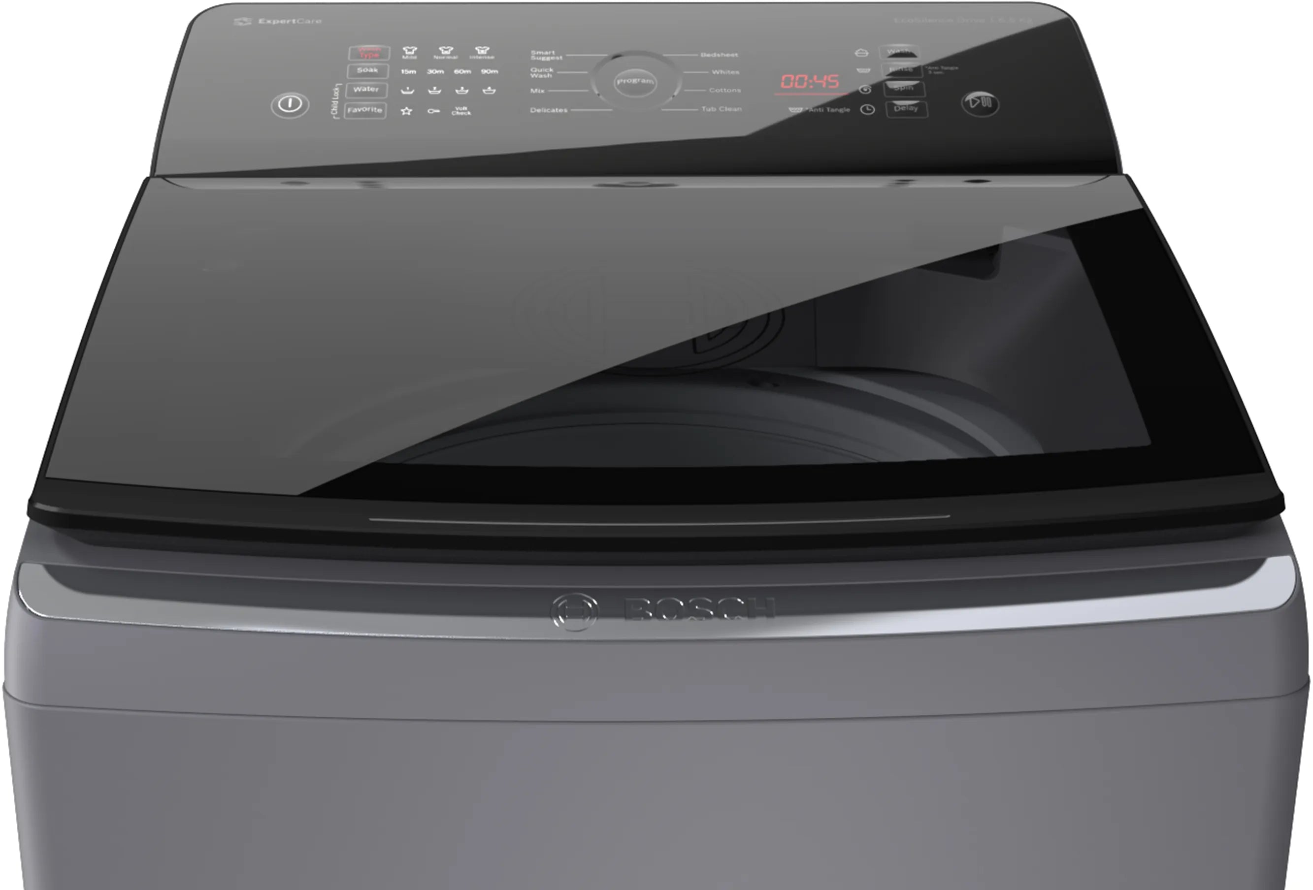 Bosch WOE802D7IN  8.0 Kg 5 Star Fully Automatic Top Load Washing Machine (Dark Grey) Mahajan Electronics Online