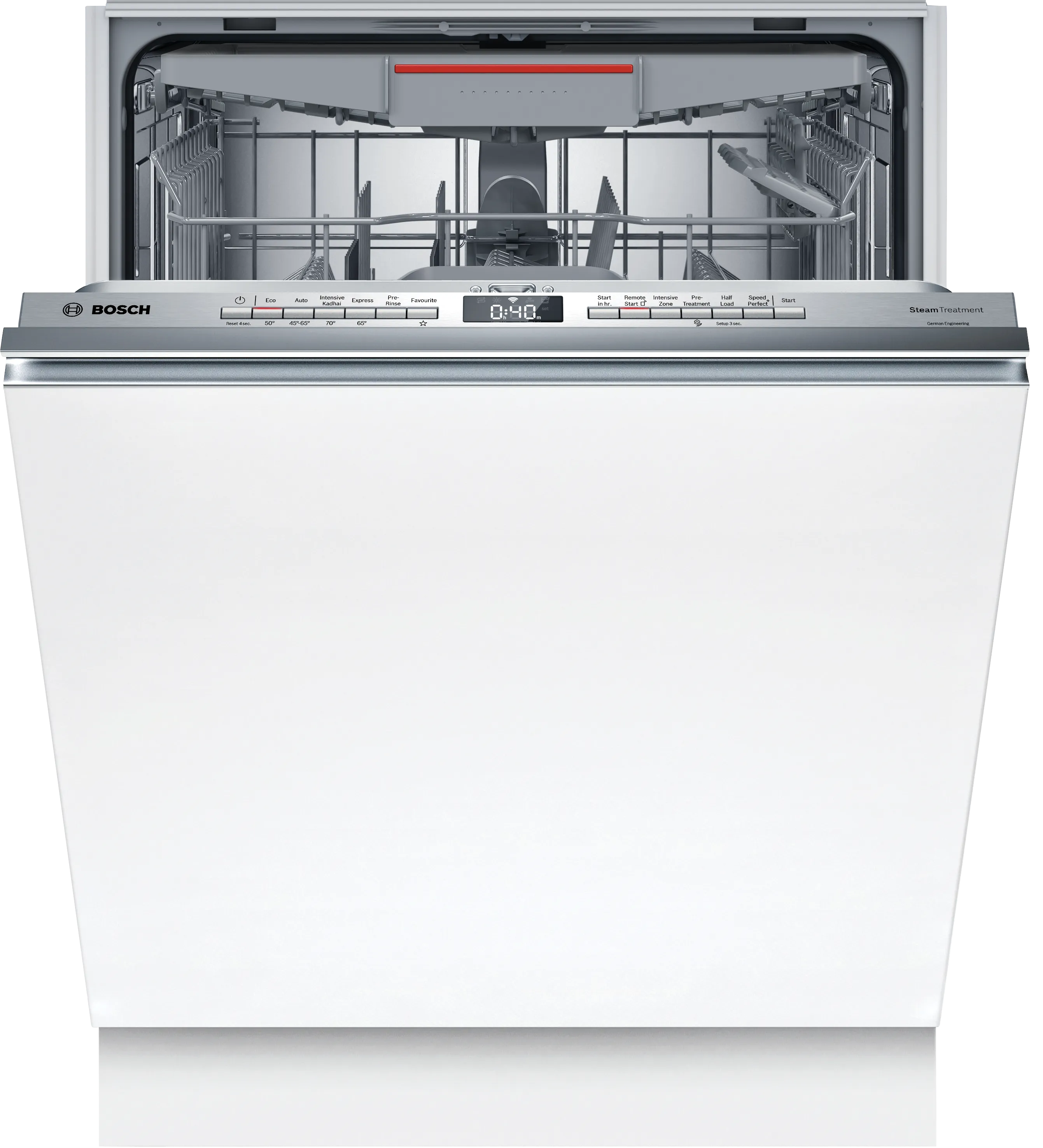 Bosch SMV6HMX01I Serie | 6 Fully integrated in Built Dishwasher, 60 cm 15 Place Setting Dishwasher Mahajan Electronics Online