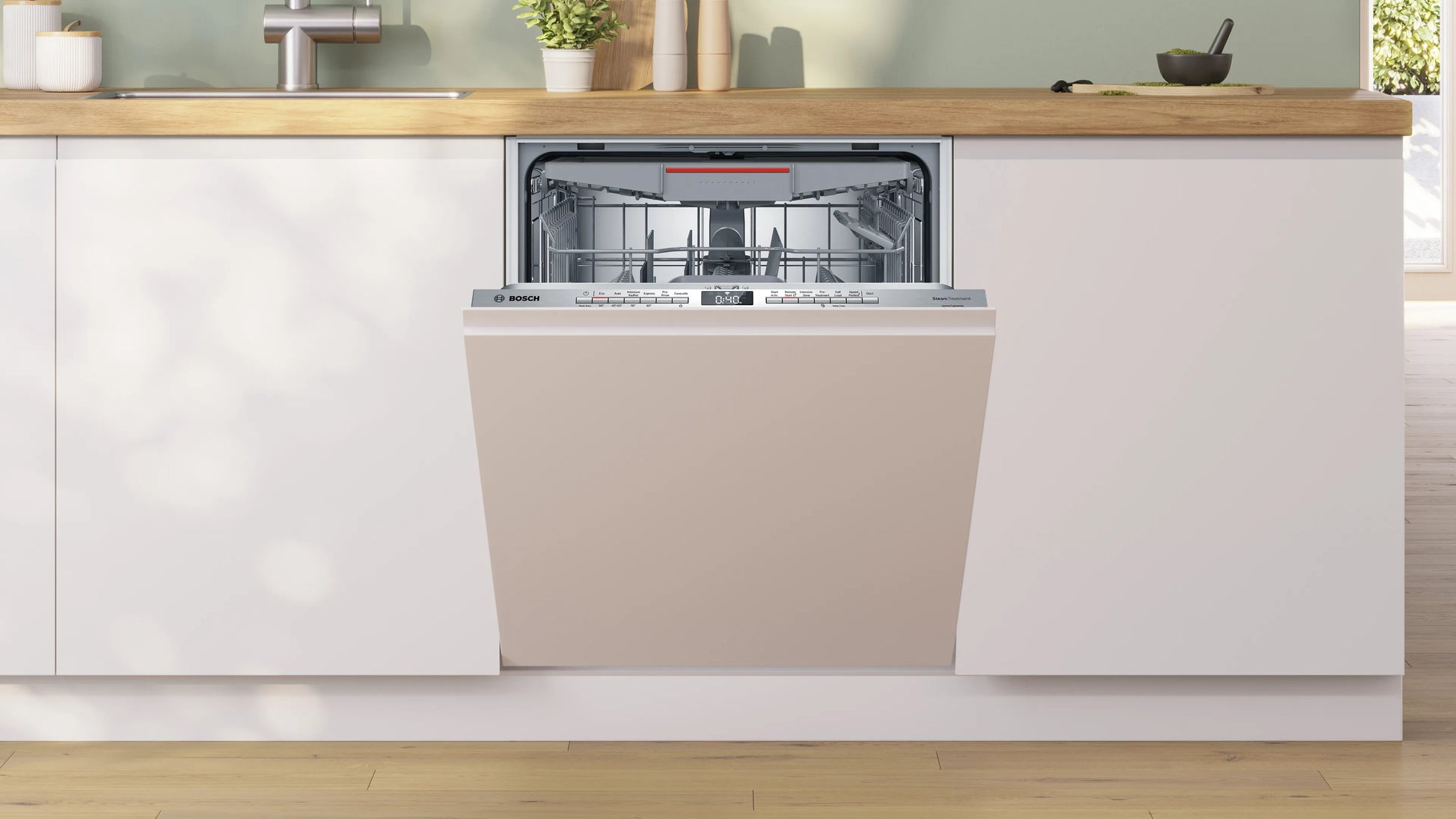 Bosch SMV6HMX01I Serie | 6 Fully integrated in Built Dishwasher, 60 cm 15 Place Setting Dishwasher Mahajan Electronics Online