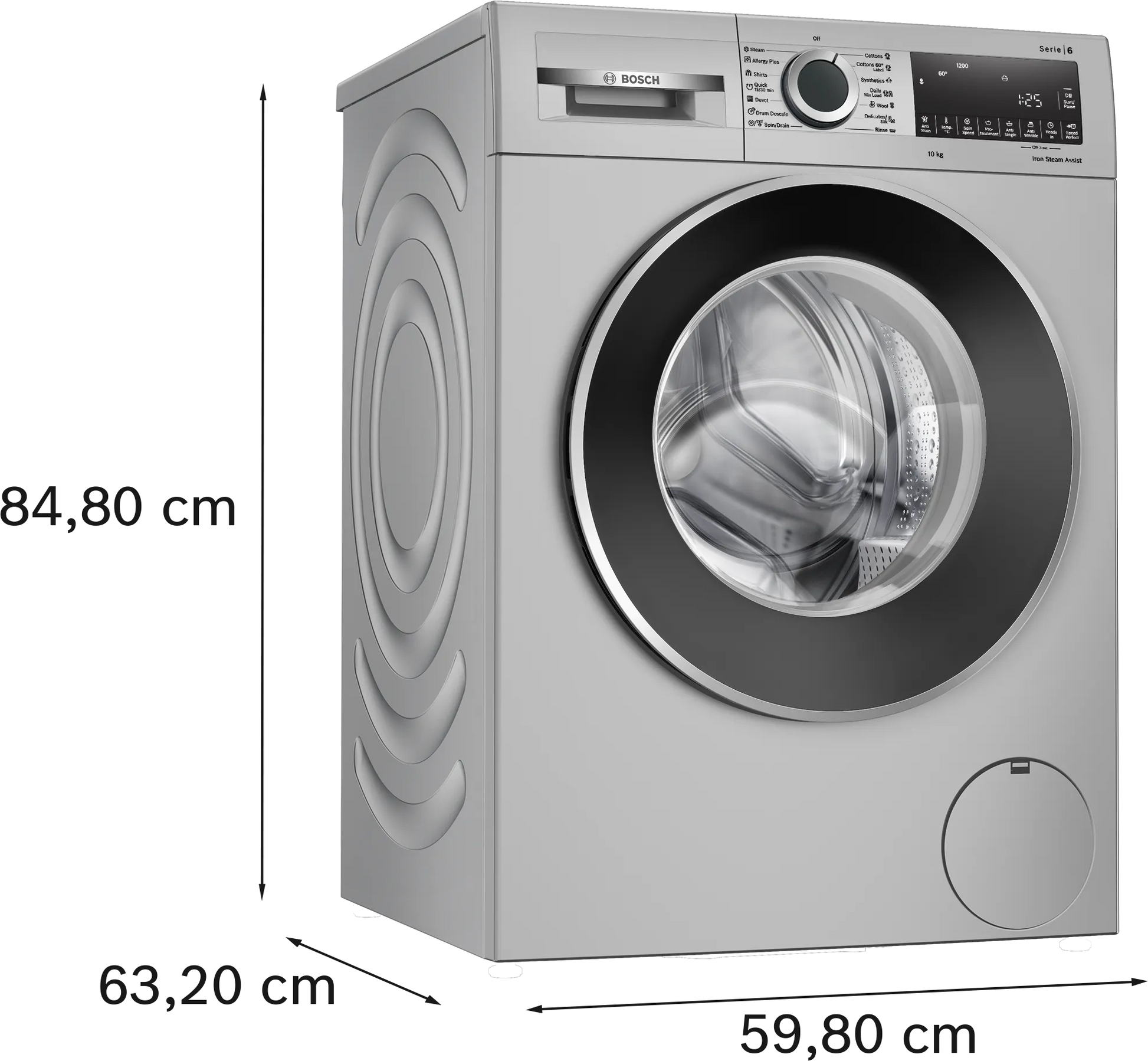 Bosch 10 kg WGA252ZSIN Front Load Washing Machine Mahajan Electronics Online