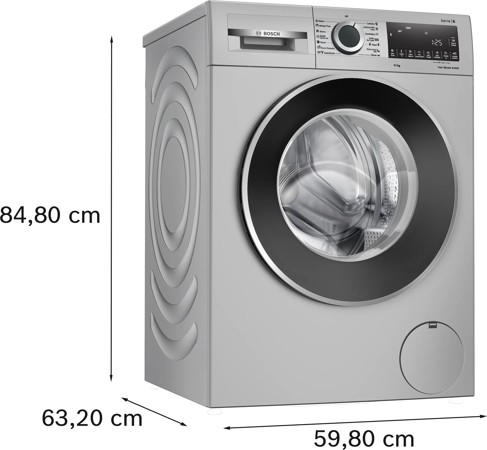 Bosch 10 kg WGA252ZSIN Front Load Washing Machine Mahajan Electronics Online