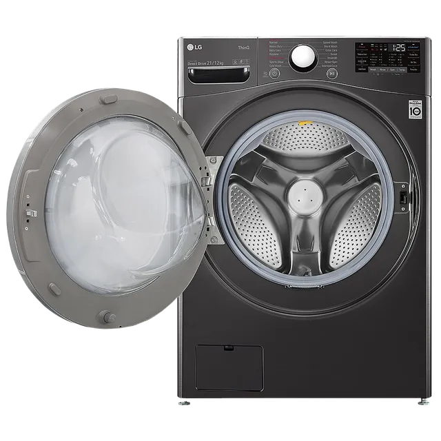 LG FHD2112STB 21/12 kg 5 Star Inverter Fully Automatic Front Load Washer Dryer Mahajan Electronics Online