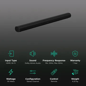 SONOS ARC S19 Soundbar (Dolby Atmos, Stereo Channel, Black) Mahajan Electronics online