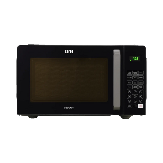 IFB 24 L Solo Microwave Oven (24PM2S, Silver, 69 Indian, Anti rust-SS cavity Mahajan Electronics Online