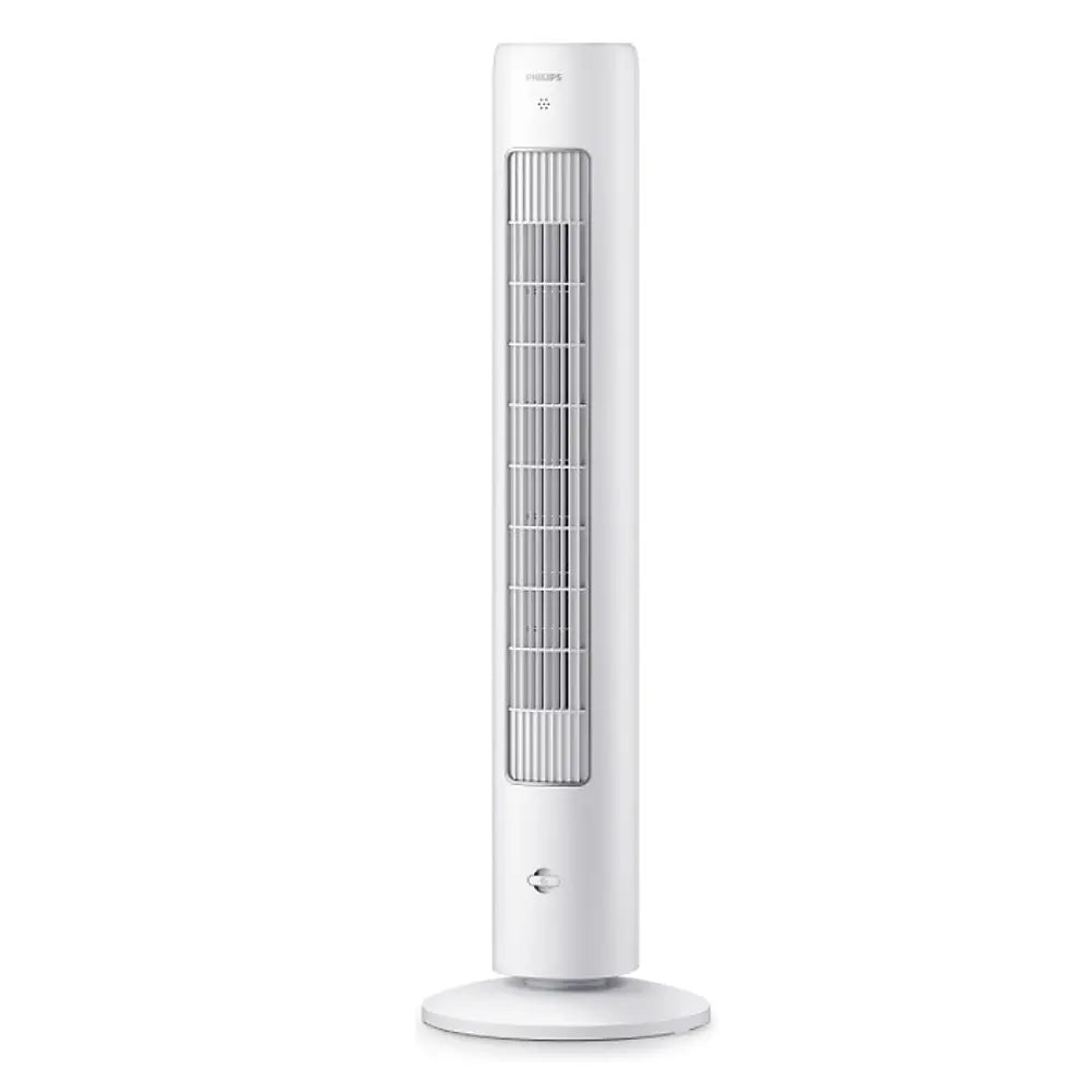 Philips CX 5535/00 White High Performance Bladeless Technology Tower Fan with Touchscreen Panel and Remote Control, Quiet Operation