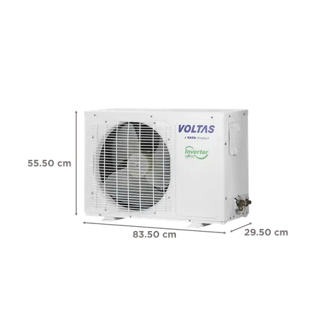 Voltas 183V VERTIS Elite 1.5 Ton 3 Star Adjustable Inverter Split AC(Copper 5-in-1 Adjustable Mode, White) Mahajan Electronics Online