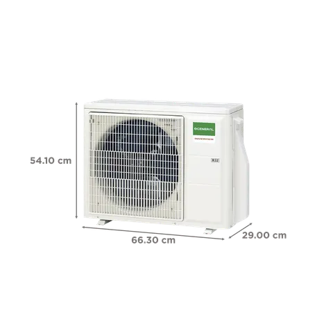 O General 1.5 Ton 3 Star ASGG12CPAA-B Inverter Split AC (Copper Condenser) Mahajan Electronics Online