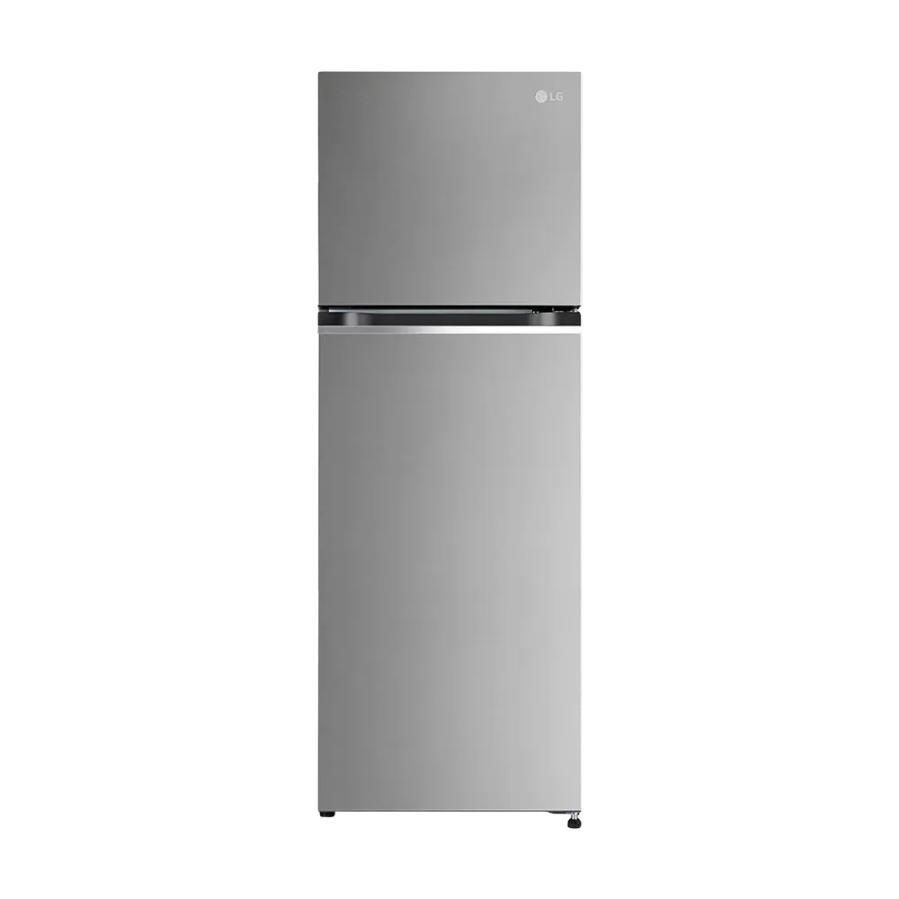 LG GL-N262SPZX 263 L Frost Free Double Door Refrigerator | Shiny Steel Mahajan Electronics online