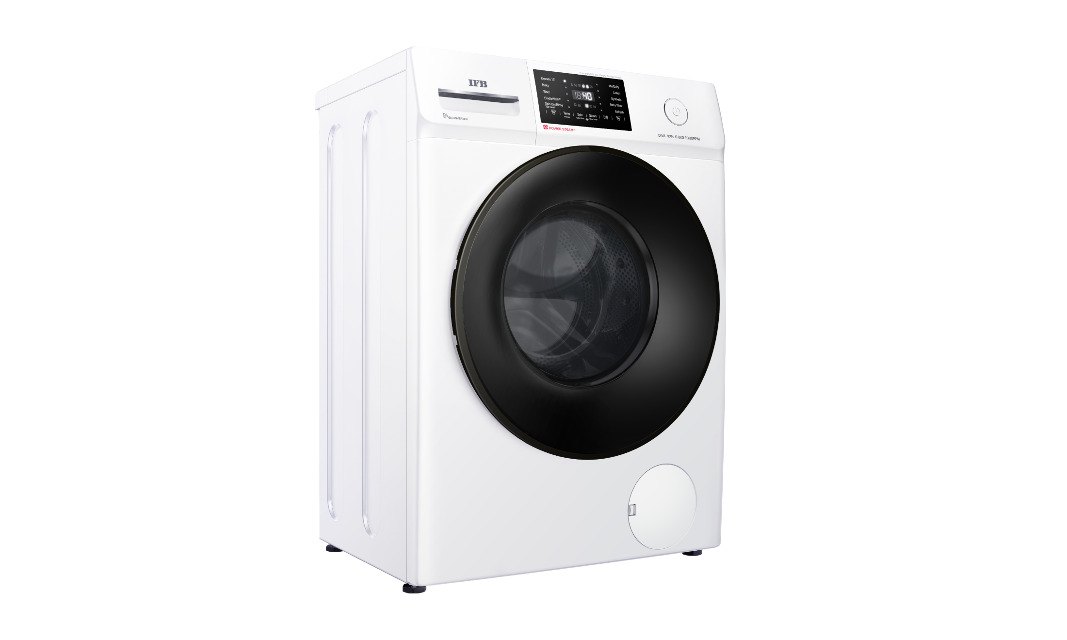 IFB Diva VXN 6010 CMS DeepClean® 6 kg Front Load Washing Machine with Eco Inverter Mahajan Electronics Online