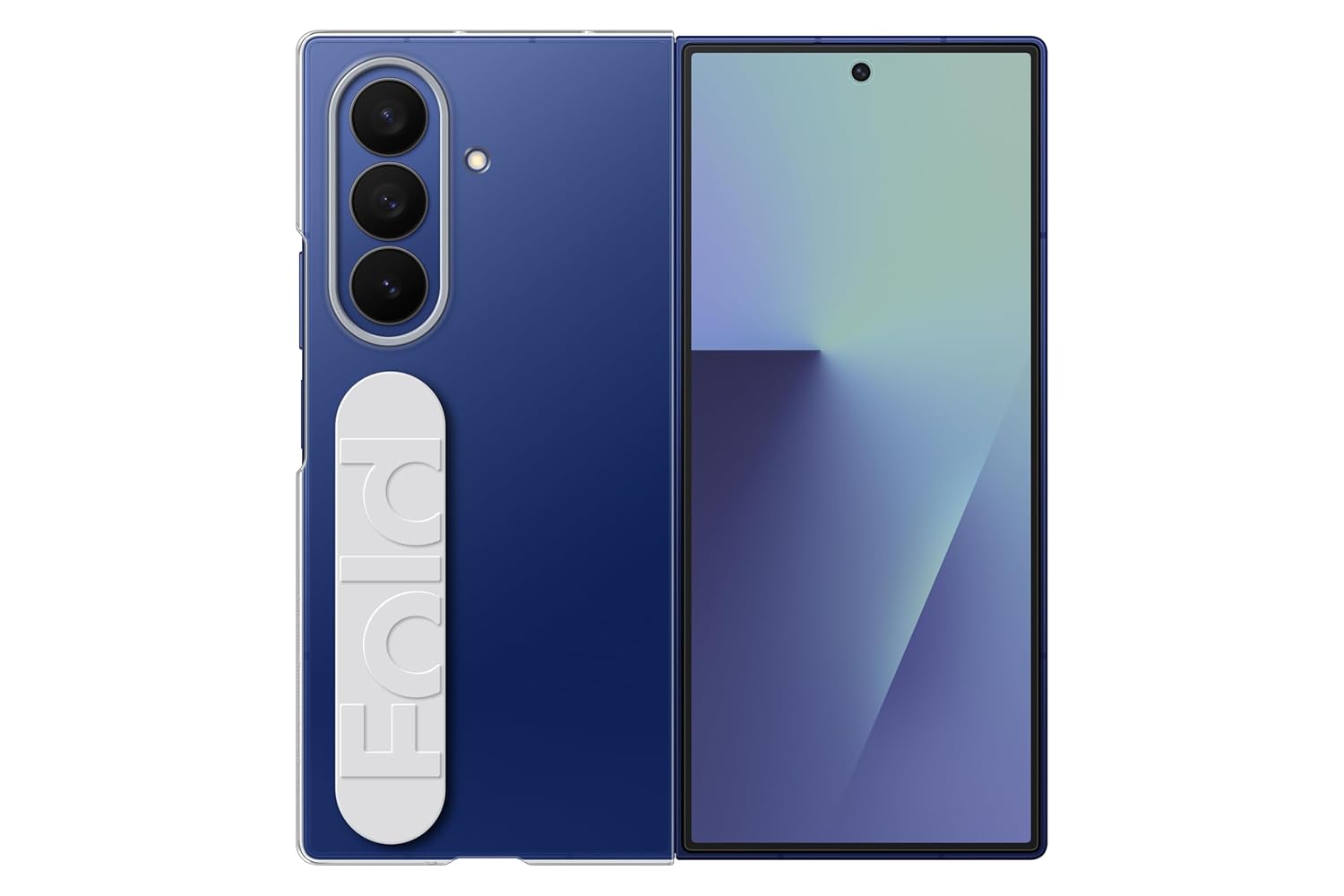 Samsung Galaxy Fold7 Clear Grip Case, Transparent