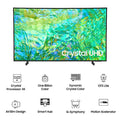 Samsung UA43CU8000 LED TV (43 inches) 4K Ultra HD Smart - Mahajan Electronics Online