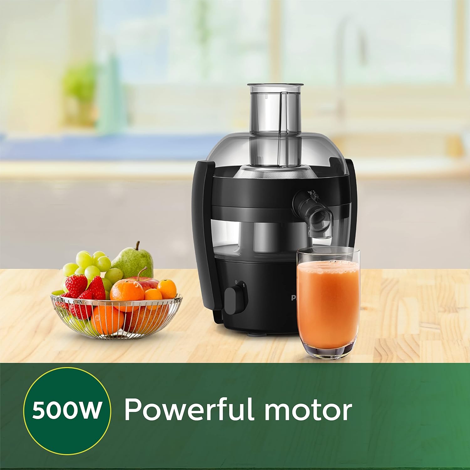 Philips HR1832/00 Viva Collection  1.5-Litre Juicer, Ink Black Mahajan Electronics Online
