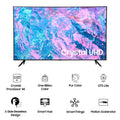 Samsung UA50CU7700KLXL (50 inches) 4K Ultra HD Smart LED TV (Black) - Mahajan Electronics Online