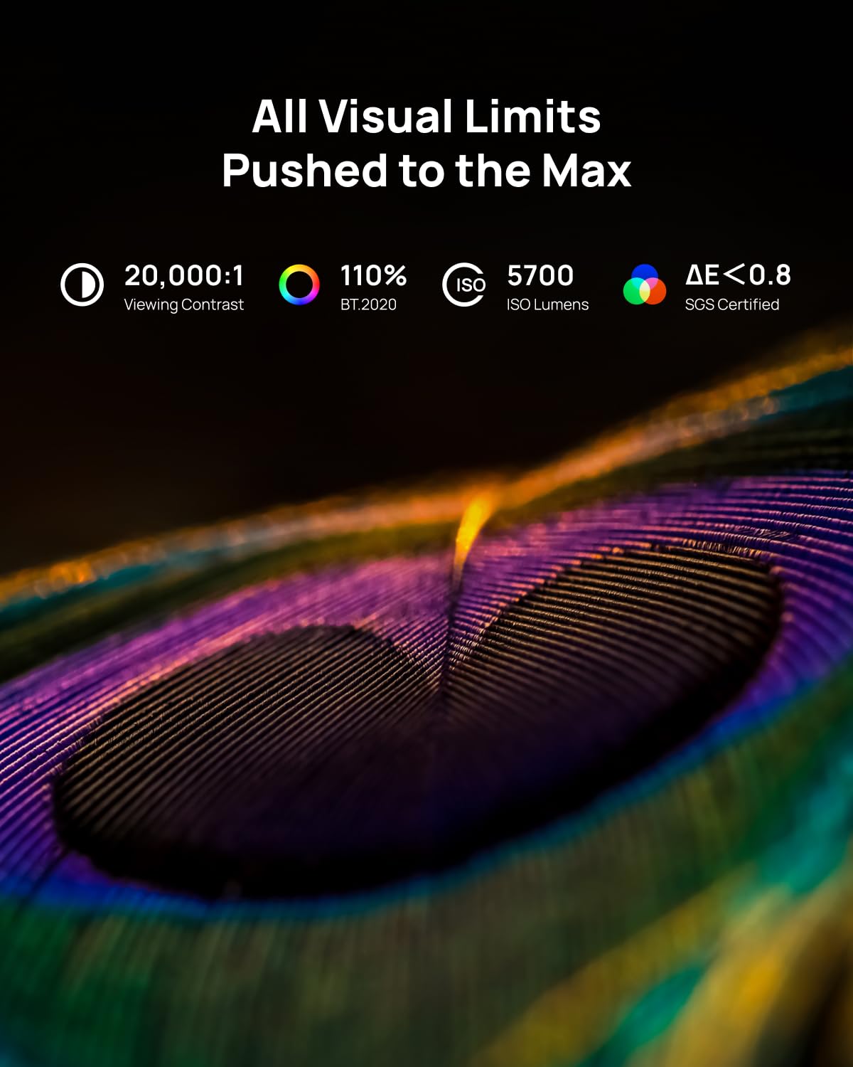 XGIMI 2025 New Launch Horizon 20 Max 4K RBG Triple Laser Home Projector, 5700 ISO Lumens,GTV & Licensed Netflix, IMAX Enhanced, 300" Display, 2x12W Harman kardan,1ms Input Lag, up to 240Hz, VRR Mahajan Electronics Online