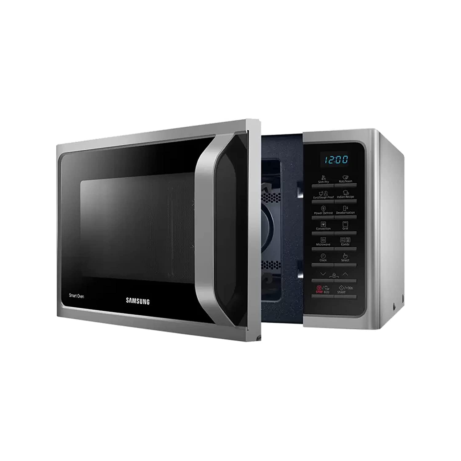 Samsung 28 L Convection Microwave Oven (MC28A5025VS/TL, Silver, slim fry)