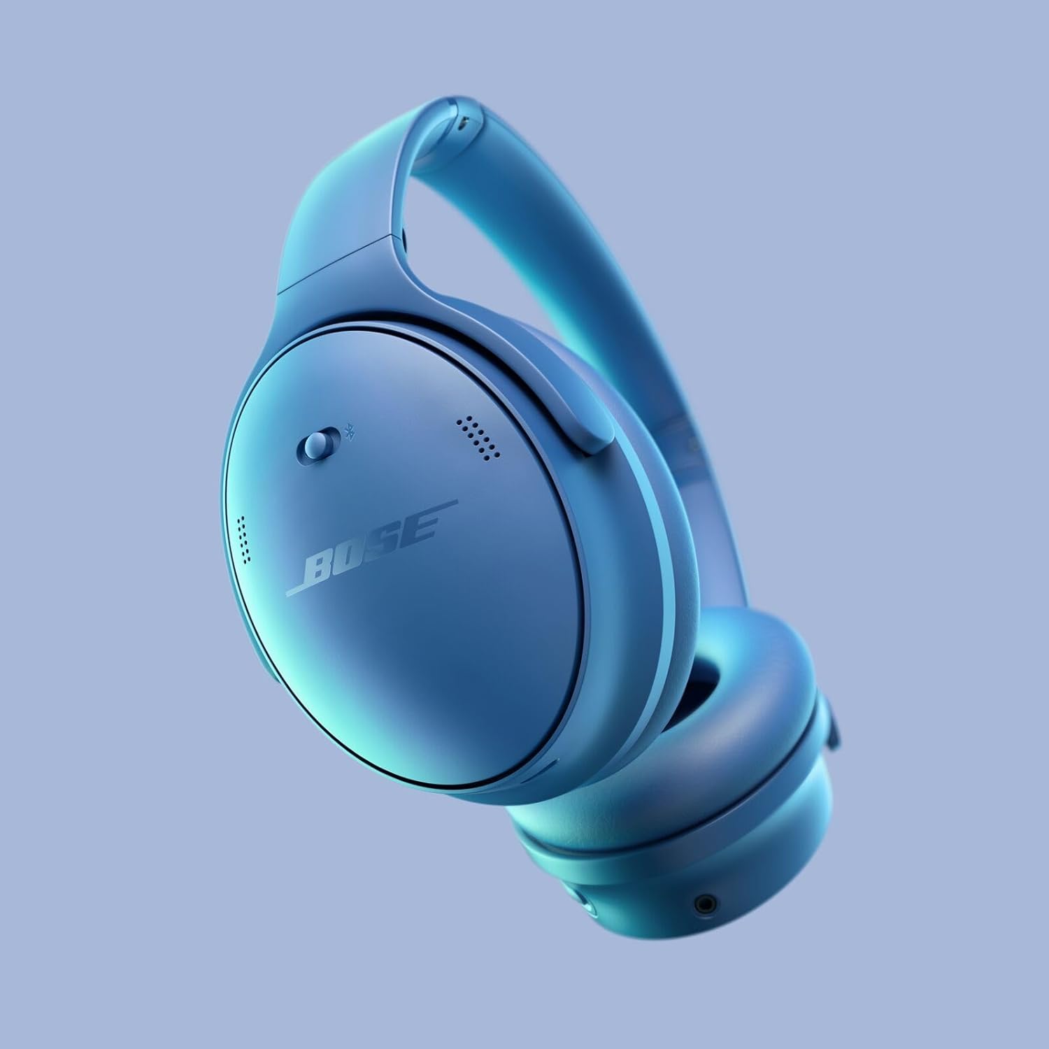 Bose QuietComfort Bluetooth Headphones, Wireless Headphones, Over Ear Noise Cancelling Headphones with Mic, Up to 24 Hours of Battery Life, Blue Dusk - Limited Edition Color 884367-1300 Mahajan Electronics Online