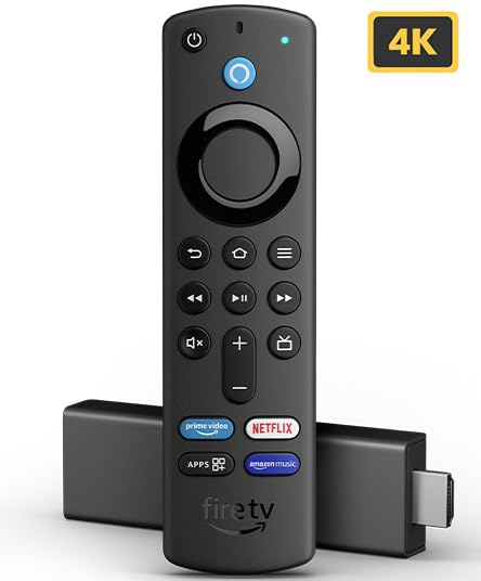 Amazon Fire TV Stick 4K HDR with all-new Alexa Voice Remote (includes TV and app controls), Dolby Vision - Mahajan Electronics Online