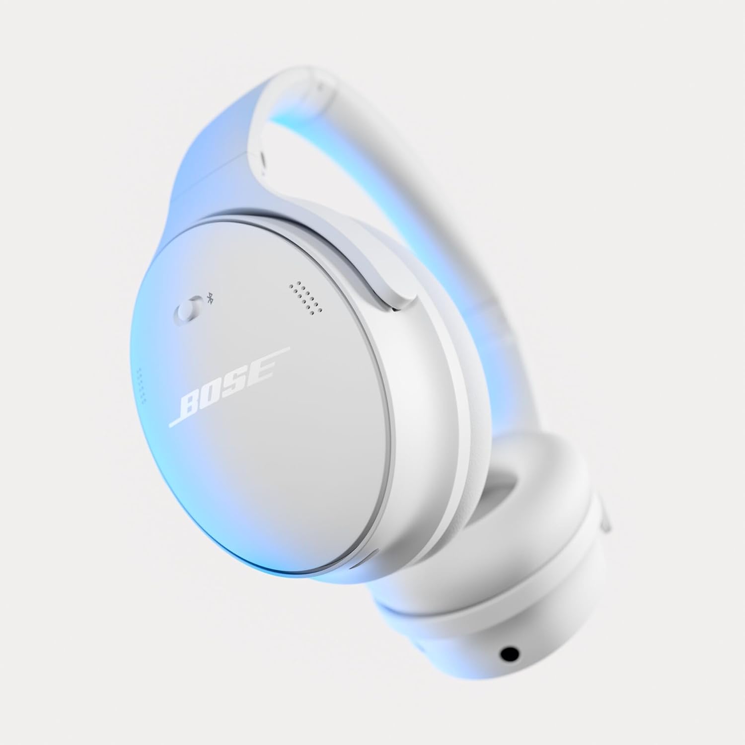 Bose New QuietComfort Wireless Noise Cancelling Headphones, Bluetooth Over Ear Headphones with Up to 24 Hours of Battery Life - White 884367-0200 Mahajan Electronics Online