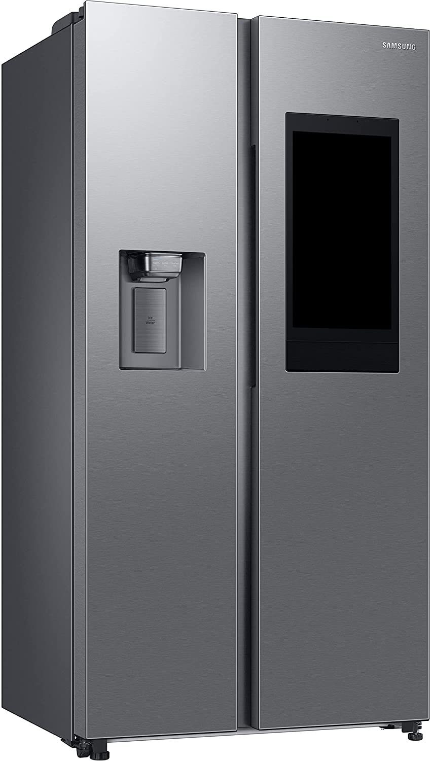 Samsung 615L 3 Star Convertible 5 In 1 Digital Inverter Side by Side Refrigerator, (RS7HCG8543SLHL, EZ Clean Steel) - Mahajan Electronics Online