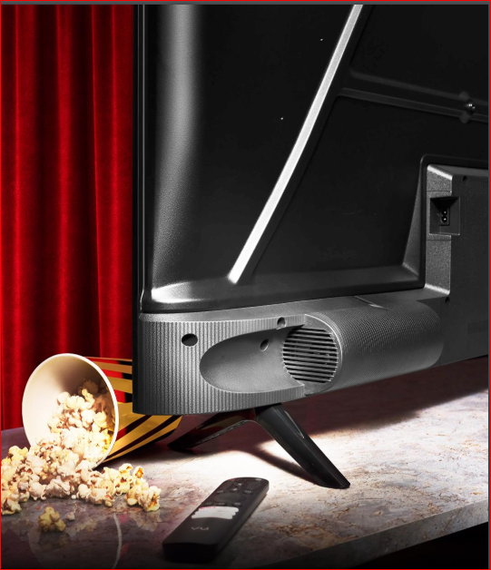 VU LED TV 55 Cinema -55 inches 4K Ultra HD Smart WebOs LED TV Black Mahajan Electronics Online