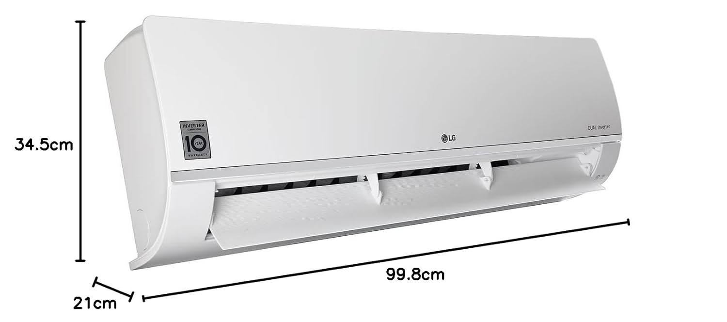 LG  AS-Q20SWZE AI+ Convertible 6-in-1, 5 Star(1.5) Split AC with ThinQ (Wi-Fi),  2026,WHITE Mahajan Electronics Online