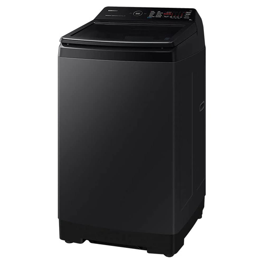 Samsung 10 KG 5 star Fully Automatic Top Load Washing Machine (WA10BG4686BVTL,Black Caviar) - Mahajan Electronics Online