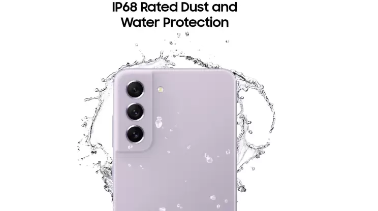 Samsung Galaxy S21 FE 5G (Lavender, 8GB, 128GB Storage) Free 25W Travel Adaptor (Worth 1699/-) - Mahajan Electronics Online