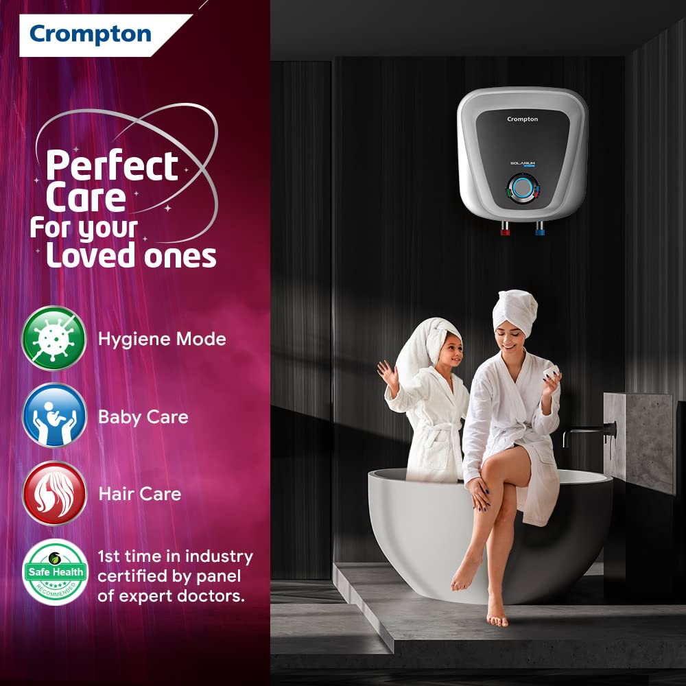 Crompton Amica Plus 25-L 5 Star Rated Storage Water Heater (Geyser) wi