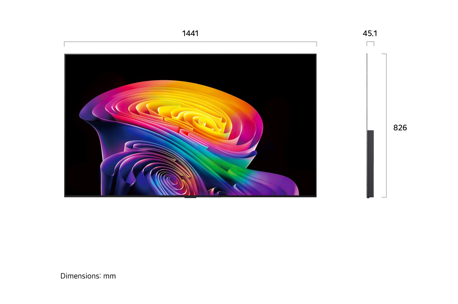 Lg OLED65C6PLA 164 cm (65) LG OLED evo AI C6 4K Smart TV with α11 AI Processor Gen3, with Dolby Vision & Atmos 2026 Mahajan Electronics Online