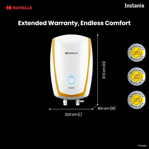 Havells Instanio 3L Instant Water Sensing LED Ind
