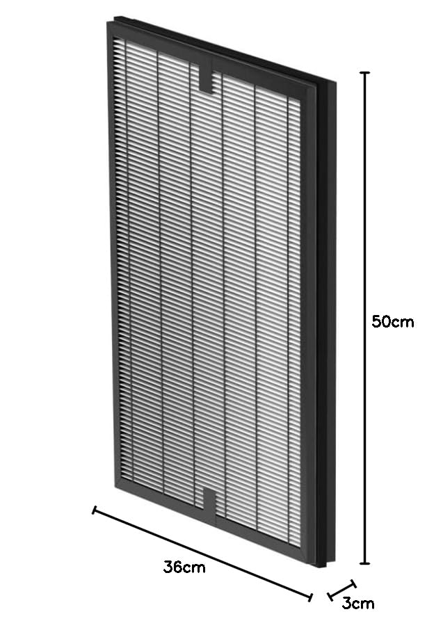 Honeywell Filter HC000055 Air Touch V2,4-in-1 Compound Filter with Pre-Filter,Nano-Silver Anti Bacterial,HEPA H13 &Activated Carbon Filter Removes 99.99% Allergens,Pollutants,PM2.5,VOCs,Smoke,Toxic Fume Mahajan Electronics Online