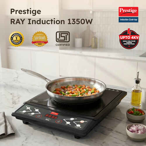 Prestige Ray Induction 1350W Cooktop Mahajan Electronics Online